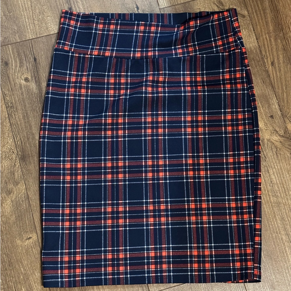 Plaid LuLaRoe Pencil skirt - size XL